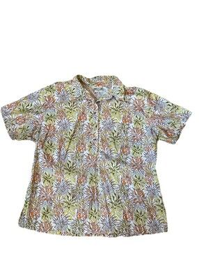 Go Barefoot Trader Joe’s Hawaiian Button Shirt. Excellent. Women’s Size XXL